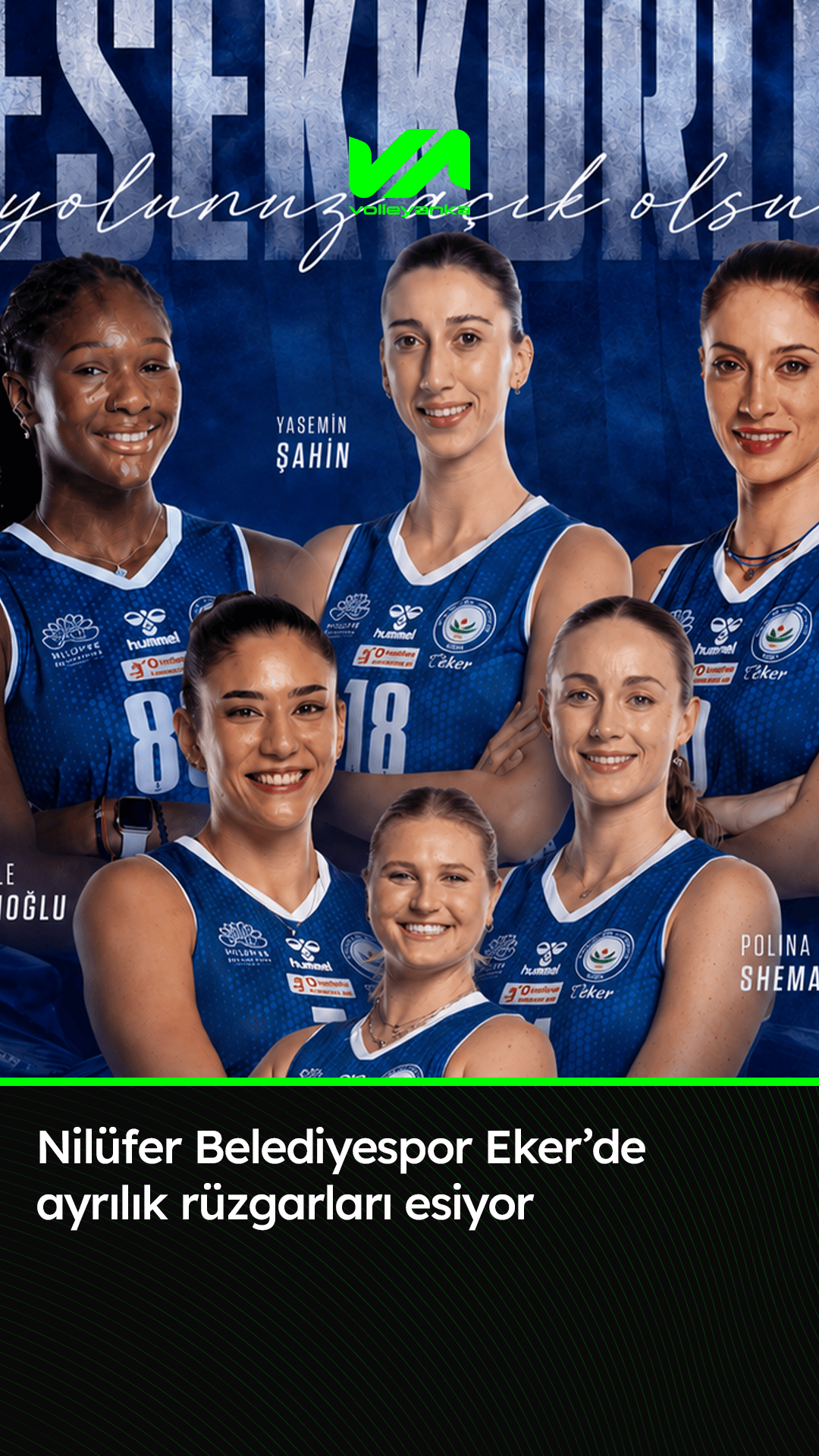 Nilüfer Belediyespor Eker’de ayrılık rüzgarları esiyor